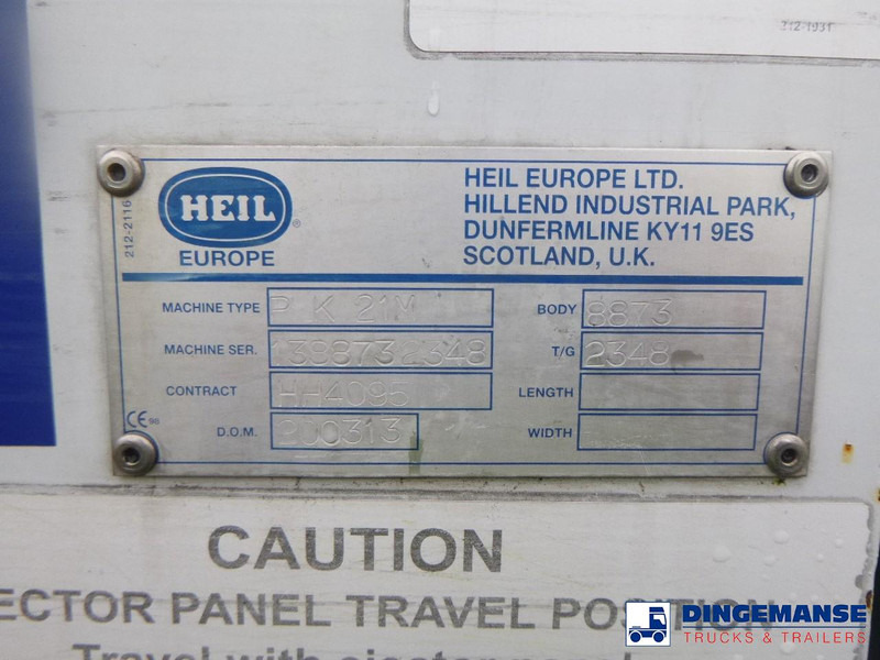 Kamion mbeturinash Mercedes-Benz Econic 2629 6x4 RHD Heil refuse truck: foto 14