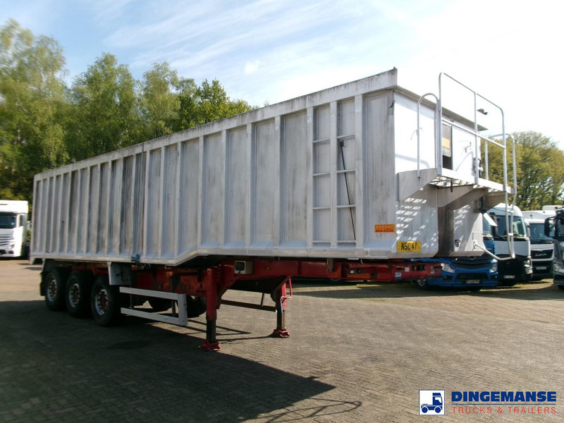 Montracon Tipper trailer alu 55 m3 + tarpaulin - Gjysmë rimorkio vetëshkarkuese: foto 2 Montracon Tipper trailer alu 55 m3 + tarpaulin - Gjysmë rimorkio vetëshkarkuese: foto 2