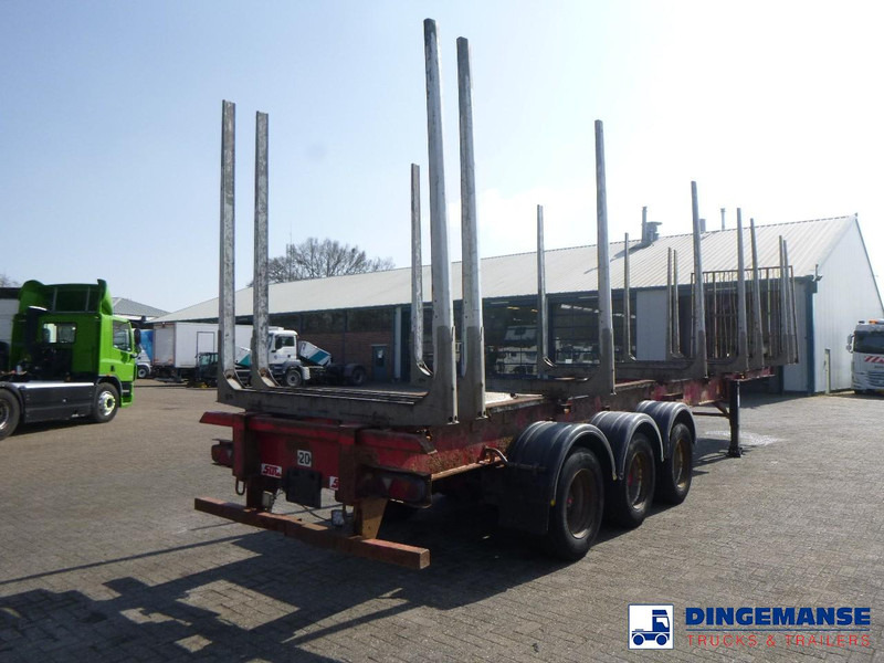 SDC Log trailer 39 t - Gjysmë rimorkio e hapur/ Platformë: foto 4 SDC Log trailer 39 t - Gjysmë rimorkio e hapur/ Platformë: foto 4