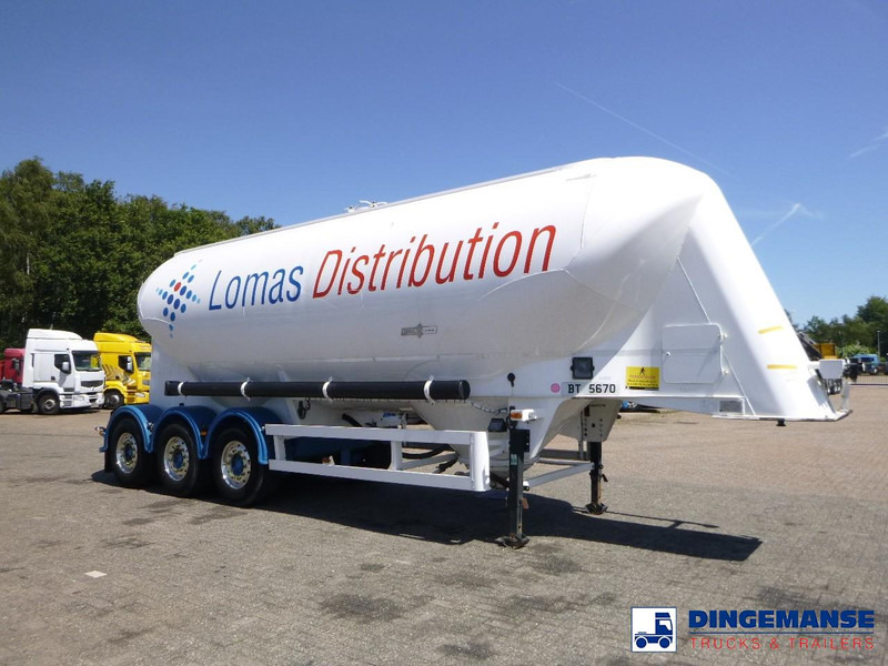 SPITZER Powder tank alu 37 m3 / 1 comp - Gjysmë rimorkio me bot: foto 2 SPITZER Powder tank alu 37 m3 / 1 comp - Gjysmë rimorkio me bot: foto 2