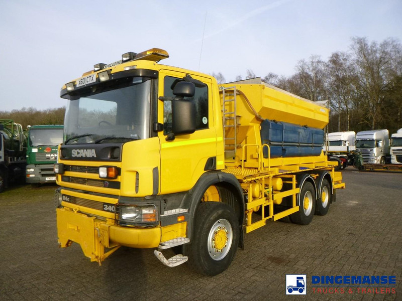 Scania P114-340 CB 6X6 RHD gritter / snow plough - Makinë për heqjen e borës: foto 1 Scania P114-340 CB 6X6 RHD gritter / snow plough - Makinë për heqjen e borës: foto 1
