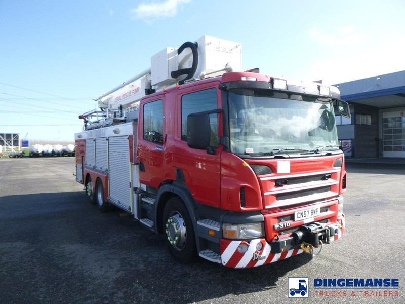 Scania P310 6x2 RHD fire truck + pump, ladder & manlift - Zjarrfikëse: foto 2 Scania P310 6x2 RHD fire truck + pump, ladder & manlift - Zjarrfikëse: foto 2