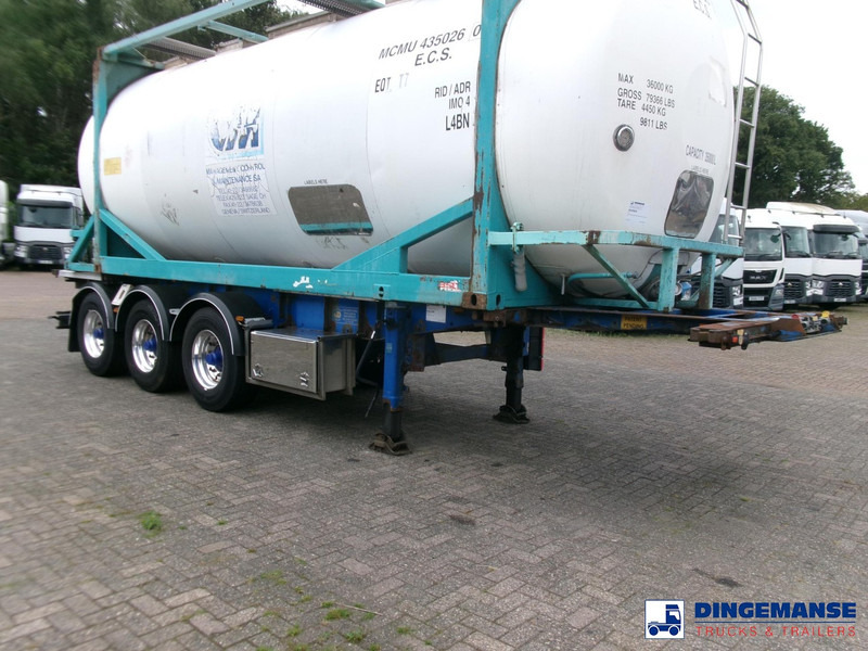 Van Hool 3-axle container trailer + ADR - Gjysmë rimorkio me bot: foto 2 Van Hool 3-axle container trailer + ADR - Gjysmë rimorkio me bot: foto 2