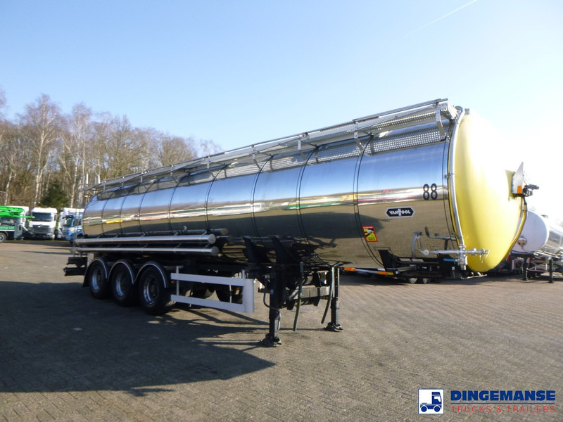 Van Hool Chemical tank inox 30 m3 / 1 comp - Gjysmë rimorkio me bot: foto 2 Van Hool Chemical tank inox 30 m3 / 1 comp - Gjysmë rimorkio me bot: foto 2