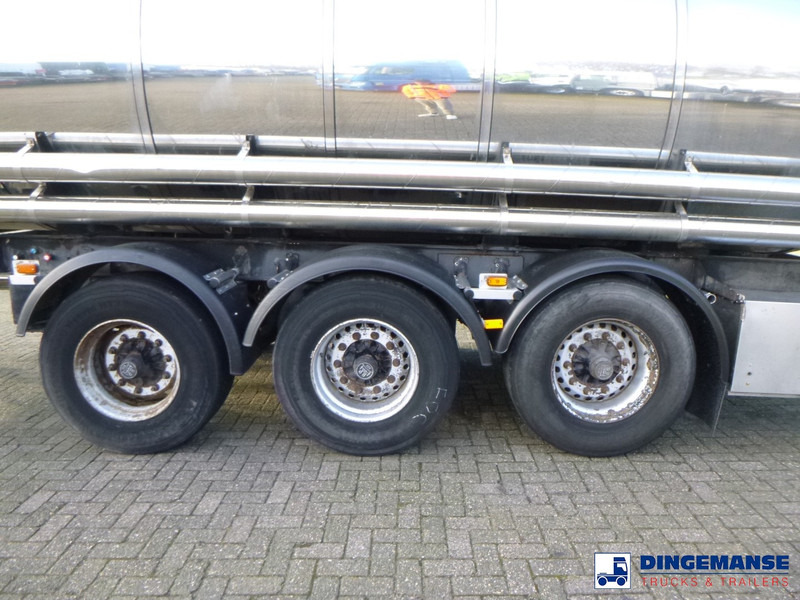 Van Hool Chemical tank inox 30 m3 / 3 comp - Rimorkio me bot: foto 5 Van Hool Chemical tank inox 30 m3 / 3 comp - Rimorkio me bot: foto 5