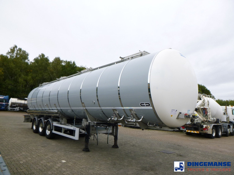 Van Hool Food tank inox 62 m3 / 3 comp - Gjysmë rimorkio me bot: foto 2 Van Hool Food tank inox 62 m3 / 3 comp - Gjysmë rimorkio me bot: foto 2