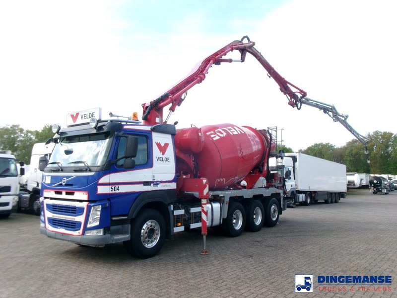Volvo FM 420 8X4 Cifa MK25H concrete pump 25 m / mixer 7 m3 - Pompë betoni: foto 1 Volvo FM 420 8X4 Cifa MK25H concrete pump 25 m / mixer 7 m3 - Pompë betoni: foto 1