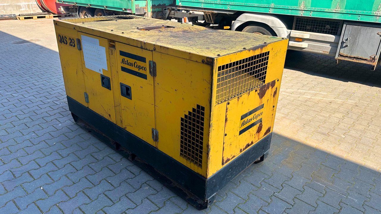 ATLAS Copco QAS 28 Yds BJ 1996 Elektro Stromgenerator Stromaggregat Notstrom - Set gjeneratori: foto 4 ATLAS Copco QAS 28 Yds BJ 1996 Elektro Stromgenerator Stromaggregat Notstrom - Set gjeneratori: foto 4
