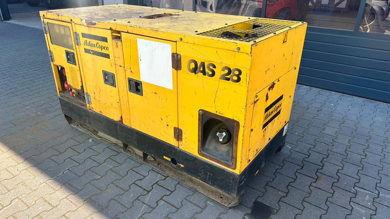 ATLAS Copco QAS 28 Yds BJ 1996 Elektro Stromgenerator Stromaggregat Notstrom - Set gjeneratori: foto 2 ATLAS Copco QAS 28 Yds BJ 1996 Elektro Stromgenerator Stromaggregat Notstrom - Set gjeneratori: foto 2