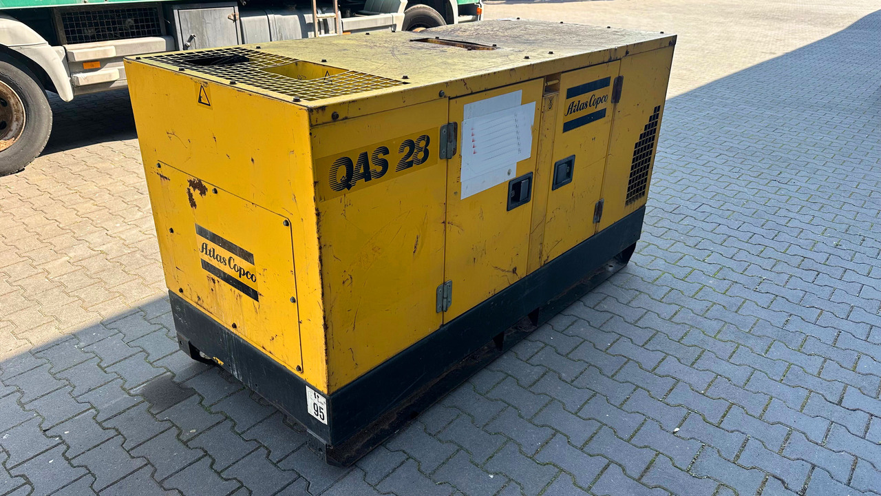 ATLAS Copco QAS 28 Yds BJ 1996 Elektro Stromgenerator Stromaggregat Notstrom - Set gjeneratori: foto 3 ATLAS Copco QAS 28 Yds BJ 1996 Elektro Stromgenerator Stromaggregat Notstrom - Set gjeneratori: foto 3
