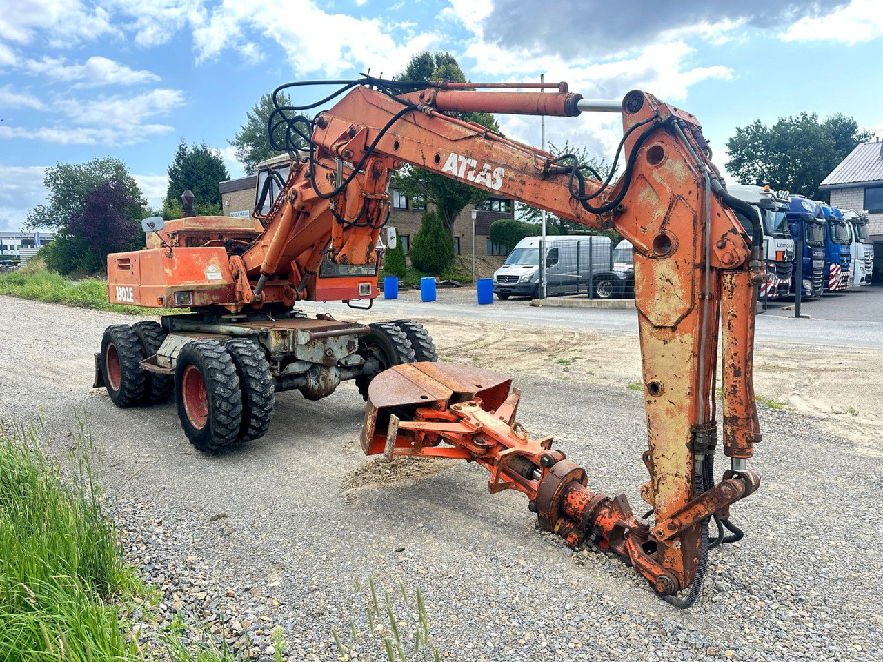 Atlas MOBILBAGGER 1302 E - Ekskavator me goma: foto 5 Atlas MOBILBAGGER 1302 E - Ekskavator me goma: foto 5