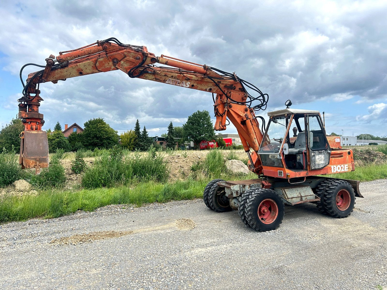 Atlas MOBILBAGGER 1302 E - Ekskavator me goma: foto 1 Atlas MOBILBAGGER 1302 E - Ekskavator me goma: foto 1