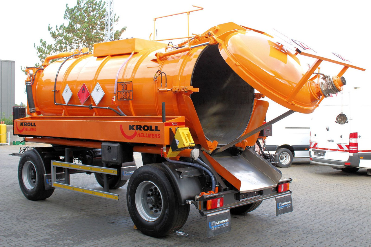 Kutschke 10m³ Kipper Saug u.Druck INOX +ADR/GGVS - Rimorkio me bot: foto 3 Kutschke 10m³ Kipper Saug u.Druck INOX +ADR/GGVS - Rimorkio me bot: foto 3