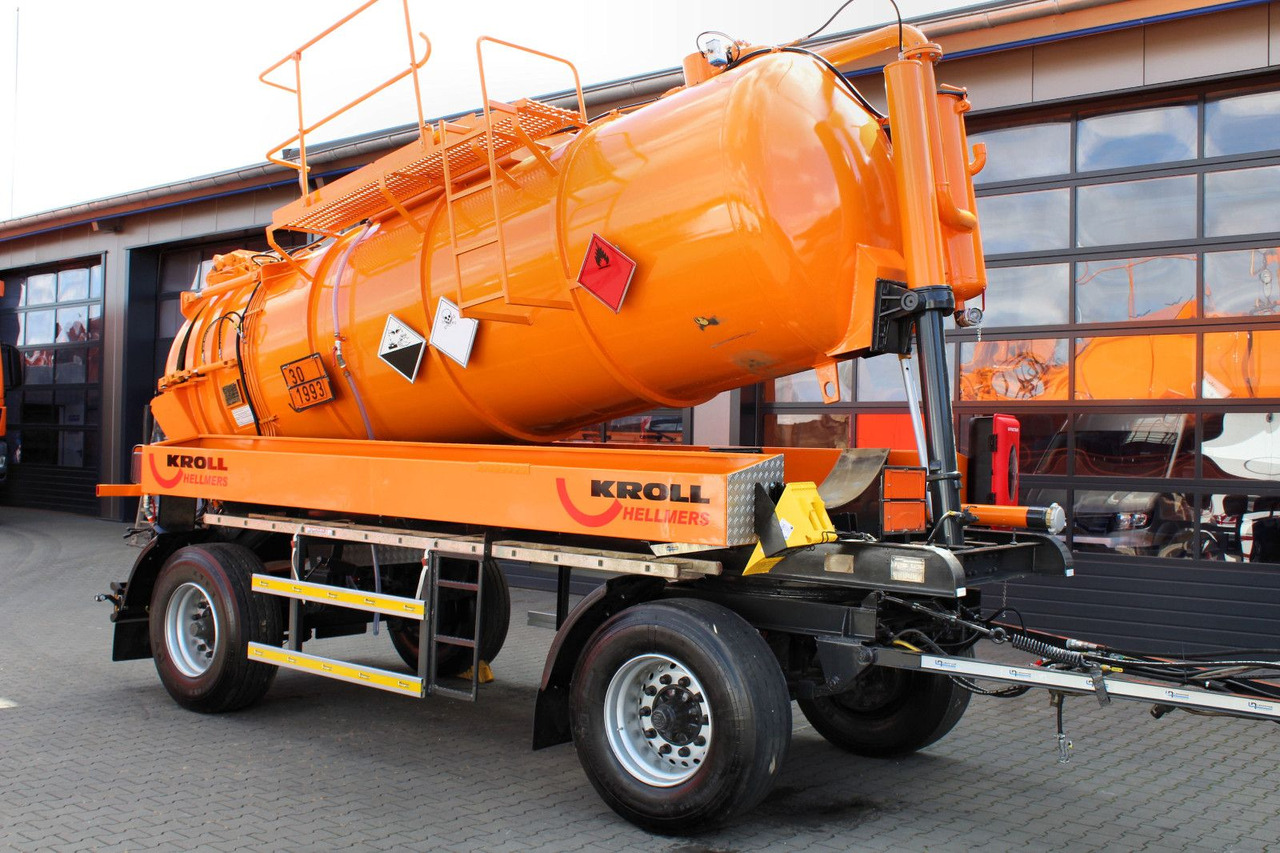 Kutschke 10m³ Kipper Saug u.Druck INOX +ADR/GGVS - Rimorkio me bot: foto 5 Kutschke 10m³ Kipper Saug u.Druck INOX +ADR/GGVS - Rimorkio me bot: foto 5