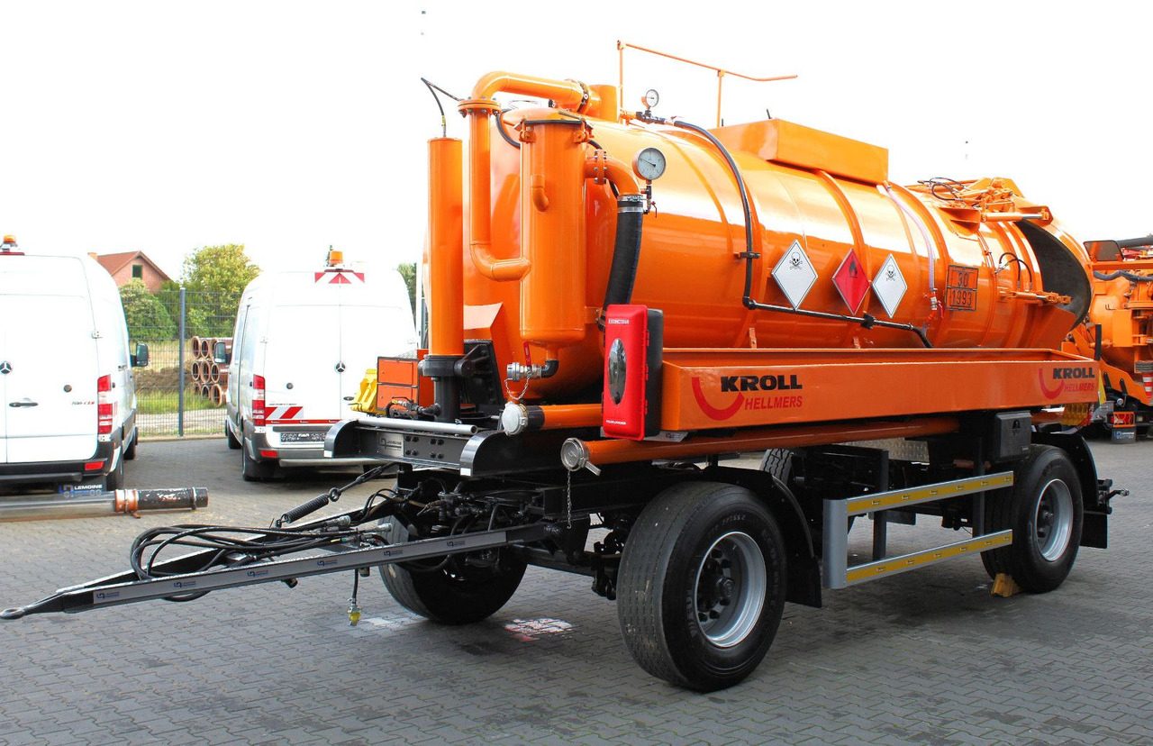 Kutschke 10m³ Kipper Saug u.Druck INOX +ADR/GGVS - Rimorkio me bot: foto 2 Kutschke 10m³ Kipper Saug u.Druck INOX +ADR/GGVS - Rimorkio me bot: foto 2