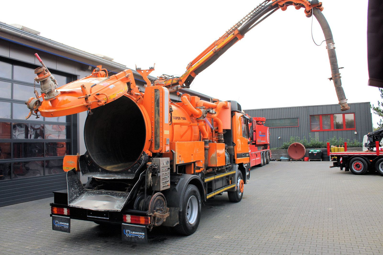 Mercedes-Benz Actros 1831 4x2 Hellmers 6,5m³ V2A INOX Kipper - Kamion me vakuum: foto 5 Mercedes-Benz Actros 1831 4x2 Hellmers 6,5m³ V2A INOX Kipper - Kamion me vakuum: foto 5