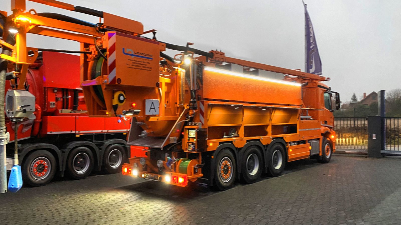 Mercedes-Benz Arocs Müller Canalmaster F 160 EWA WRG - Kamion me vakuum: foto 2 Mercedes-Benz Arocs Müller Canalmaster F 160 EWA WRG - Kamion me vakuum: foto 2