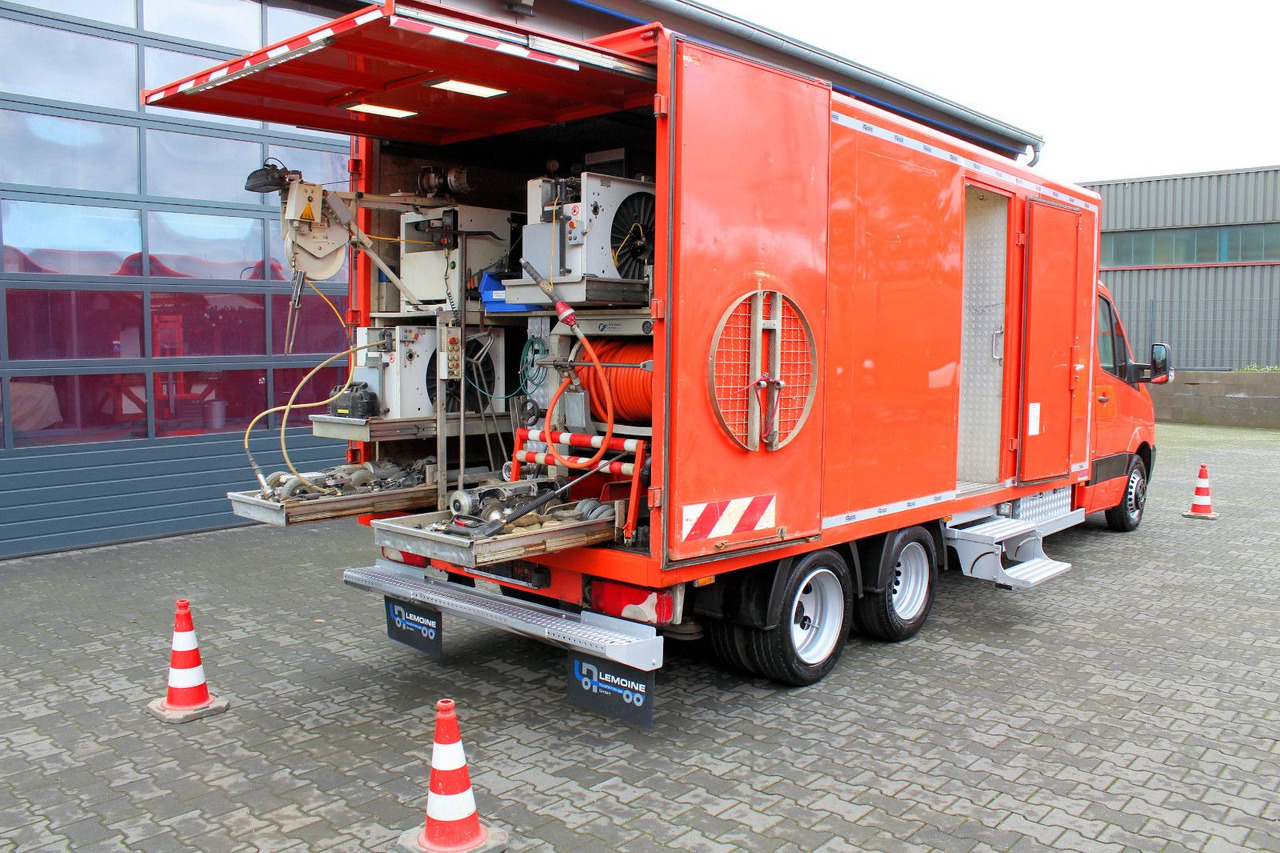 Mercedes-Benz Sprinter 719 V6 CDI 2m³HD-Spül+IBAK TV-Kanal 3D - Kamion me vakuum: foto 1 Mercedes-Benz Sprinter 719 V6 CDI 2m³HD-Spül+IBAK TV-Kanal 3D - Kamion me vakuum: foto 1