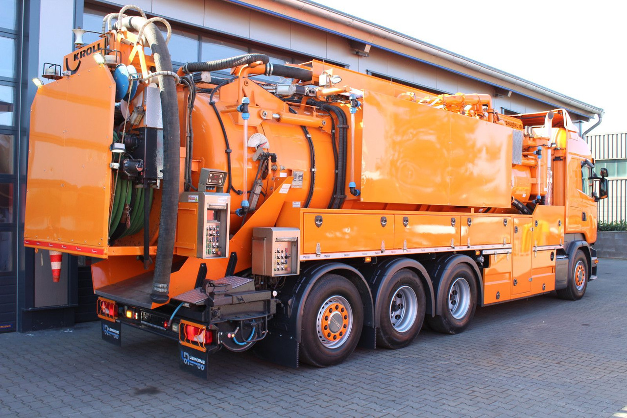Scania R450 8x4 Kroll 19m³ Wasserrückgewinner Kombi-HD - Kamion me vakuum: foto 3 Scania R450 8x4 Kroll 19m³ Wasserrückgewinner Kombi-HD - Kamion me vakuum: foto 3