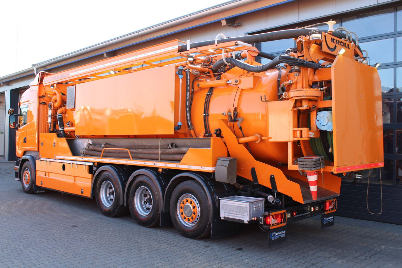 Scania R450 8x4 Kroll 19m³ Wasserrückgewinner Kombi-HD - Kamion me vakuum: foto 5 Scania R450 8x4 Kroll 19m³ Wasserrückgewinner Kombi-HD - Kamion me vakuum: foto 5
