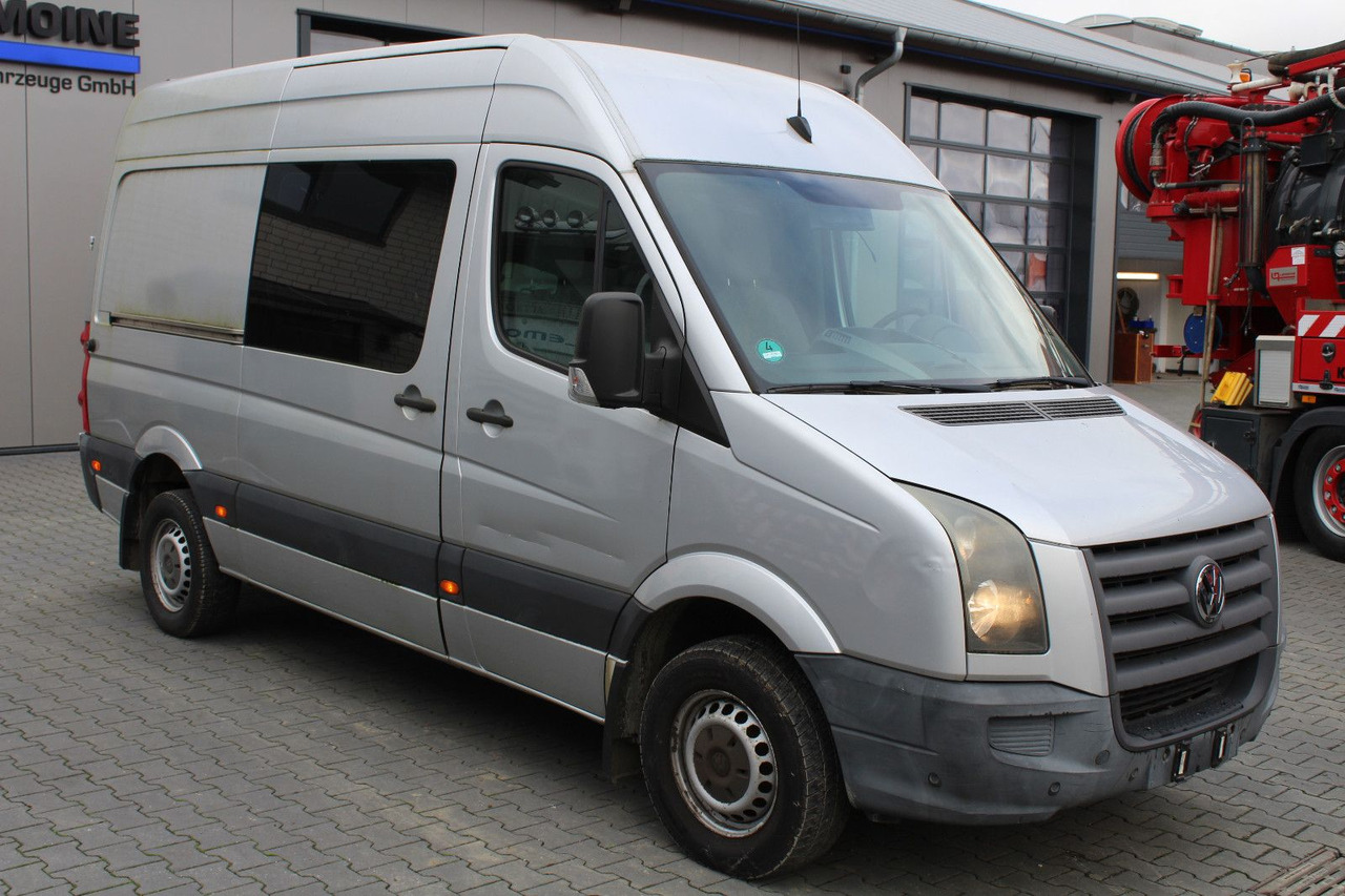 Volkswagen Crafter 2.5 TDI Kasten 3,5 t + AHK, Klima, - Furgon: foto 1 Volkswagen Crafter 2.5 TDI Kasten 3,5 t + AHK, Klima, - Furgon: foto 1