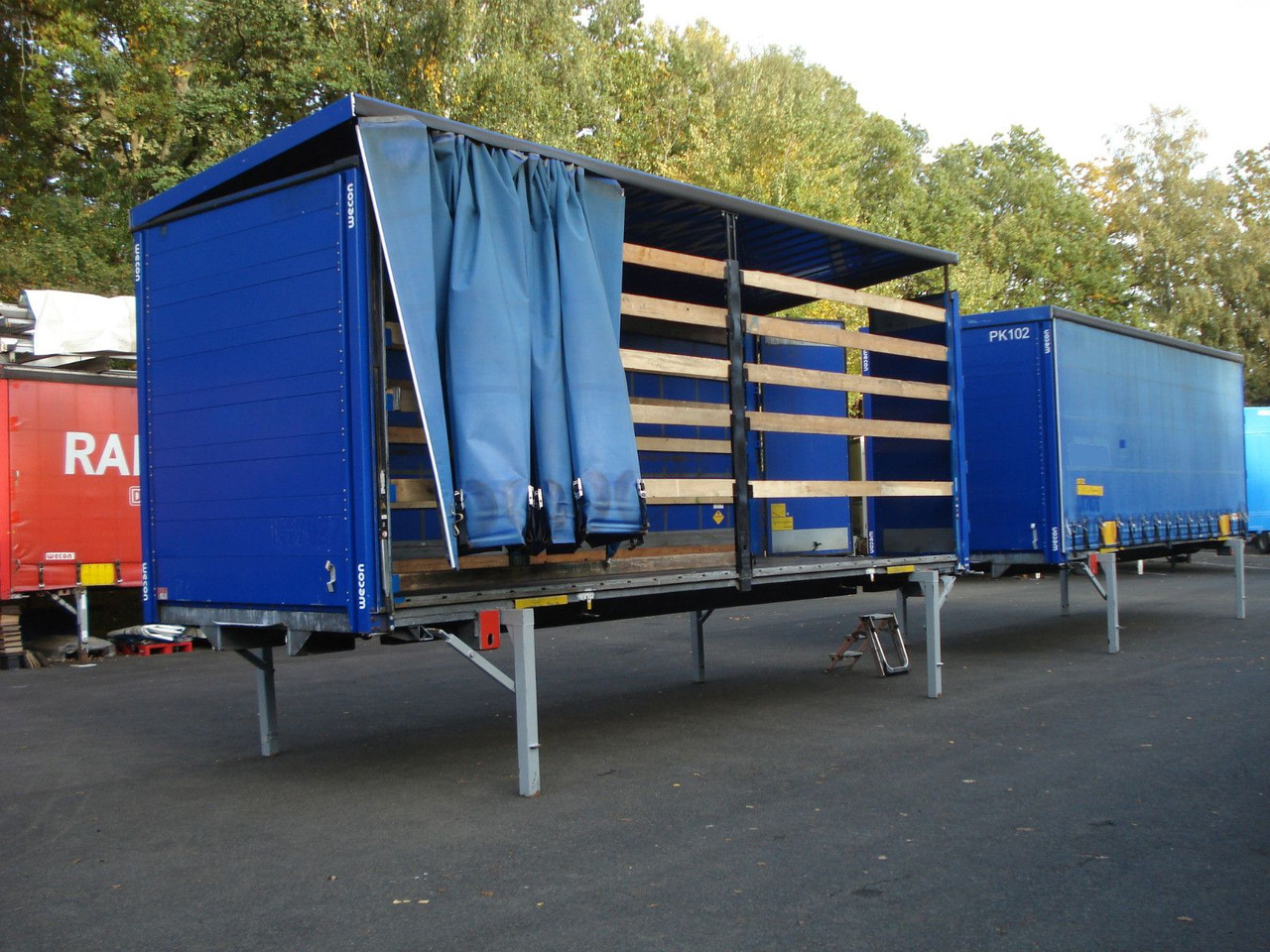 Wecon WPR 782 HD SGA 20 T NL Schwerlast Jumbo 7,82 - Karroceri e ndërrueshme me perde anësore: foto 2 Wecon WPR 782 HD SGA 20 T NL Schwerlast Jumbo 7,82 - Karroceri e ndërrueshme me perde anësore: foto 2