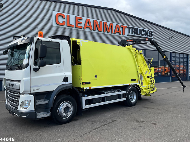 DAF FA CF 340 Euro 6 NTM 15m³ + PM 4 Tonmeter laadkraan - Kamion mbeturinash: foto 1 DAF FA CF 340 Euro 6 NTM 15m³ + PM 4 Tonmeter laadkraan - Kamion mbeturinash: foto 1