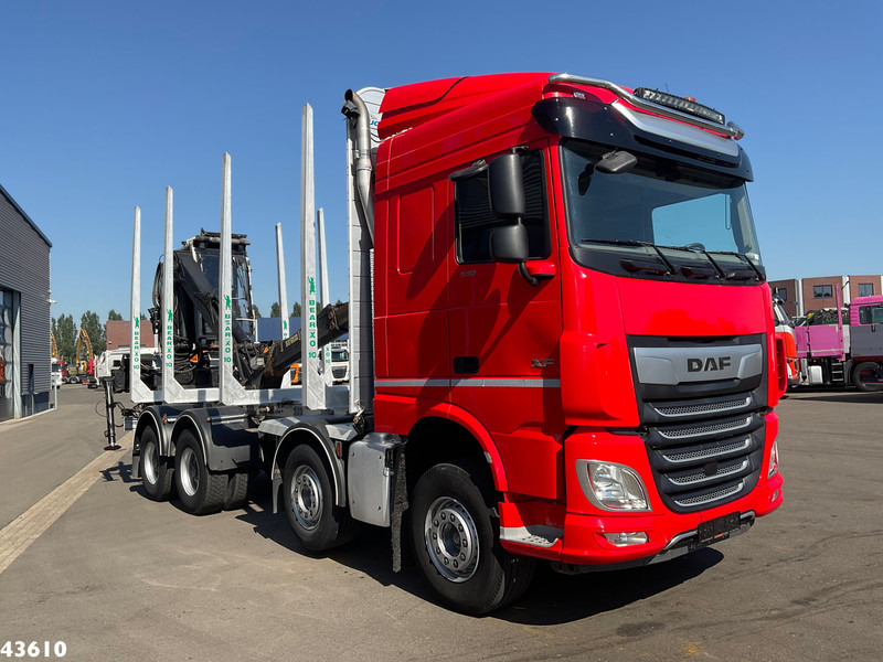DAF FAD XF 530 8x4 Holzkran - Kamion me vinç: foto 4 DAF FAD XF 530 8x4 Holzkran - Kamion me vinç: foto 4