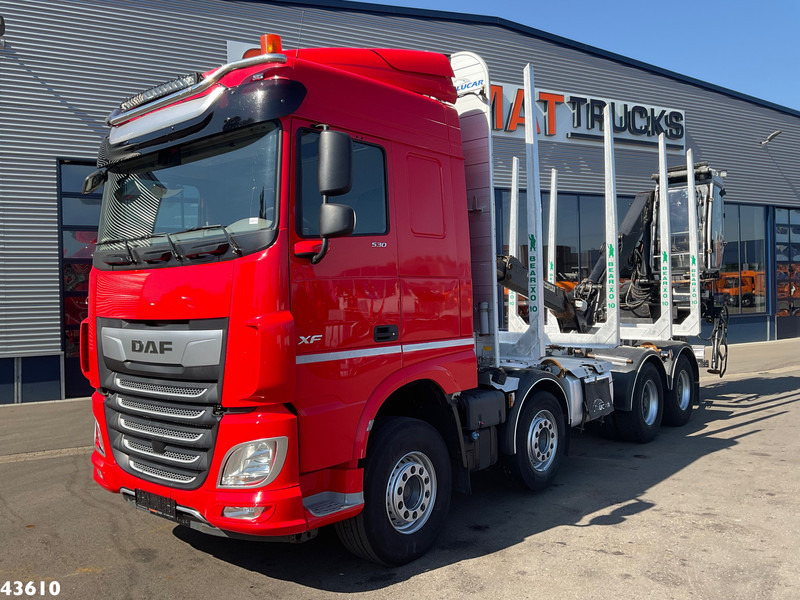 DAF FAD XF 530 8x4 Holzkran - Kamion me vinç: foto 3 DAF FAD XF 530 8x4 Holzkran - Kamion me vinç: foto 3
