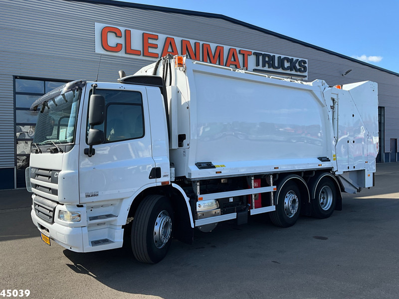 DAF FAG 75 CF 250 Geesink 20m³ + Welvaarts weighing system - Kamion mbeturinash: foto 1 DAF FAG 75 CF 250 Geesink 20m³ + Welvaarts weighing system - Kamion mbeturinash: foto 1