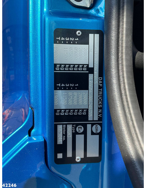 Kamion mbeturinash DAF FAG CF 340 Geesink 20m3 Welvaarts weighing system: foto 14 Kamion mbeturinash DAF FAG CF 340 Geesink 20m3 Welvaarts weighing system: foto 14