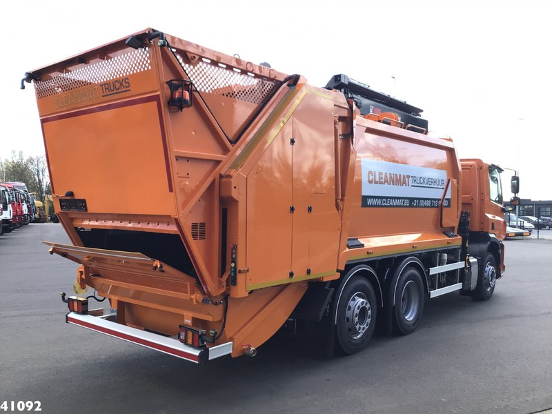 DAF FAN CF 340 Hiab 23 ton/meter laadkraan Welvaarts weighing system - Kamion mbeturinash: foto 3 DAF FAN CF 340 Hiab 23 ton/meter laadkraan Welvaarts weighing system - Kamion mbeturinash: foto 3