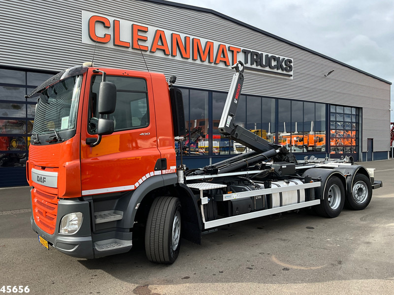DAF FAN CF 400 Euro 6 Multilift 26 Ton haakarmsysteem - Kamion vetëngarkues: foto 1 DAF FAN CF 400 Euro 6 Multilift 26 Ton haakarmsysteem - Kamion vetëngarkues: foto 1