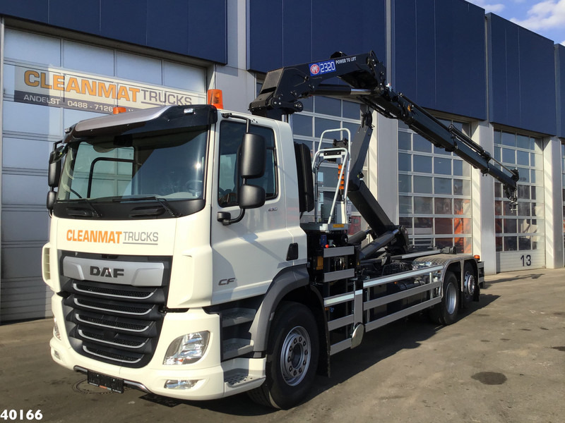 DAF FAN CF 430 HMF 23 Tonmeter laadkraan - Kamion vetëngarkues, Kamion me vinç: foto 1 DAF FAN CF 430 HMF 23 Tonmeter laadkraan - Kamion vetëngarkues, Kamion me vinç: foto 1
