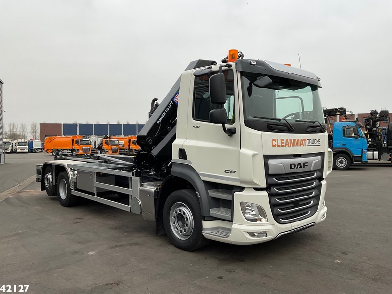 DAF FAN CF 430 HMF 23 Tonmeter laadkraan - Kamion vetëngarkues, Kamion me vinç: foto 3 DAF FAN CF 430 HMF 23 Tonmeter laadkraan - Kamion vetëngarkues, Kamion me vinç: foto 3