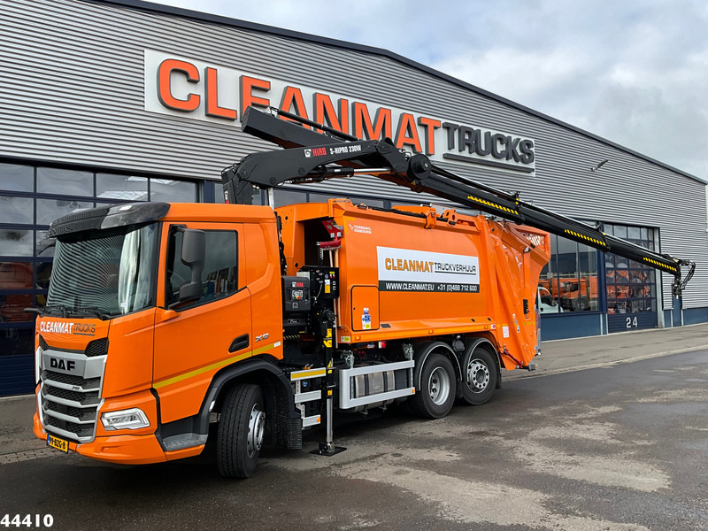 DAF FAN XD 340 Euro 6 Hiab 23 Tonmeter laadkraan - Kamion mbeturinash: foto 1 DAF FAN XD 340 Euro 6 Hiab 23 Tonmeter laadkraan - Kamion mbeturinash: foto 1