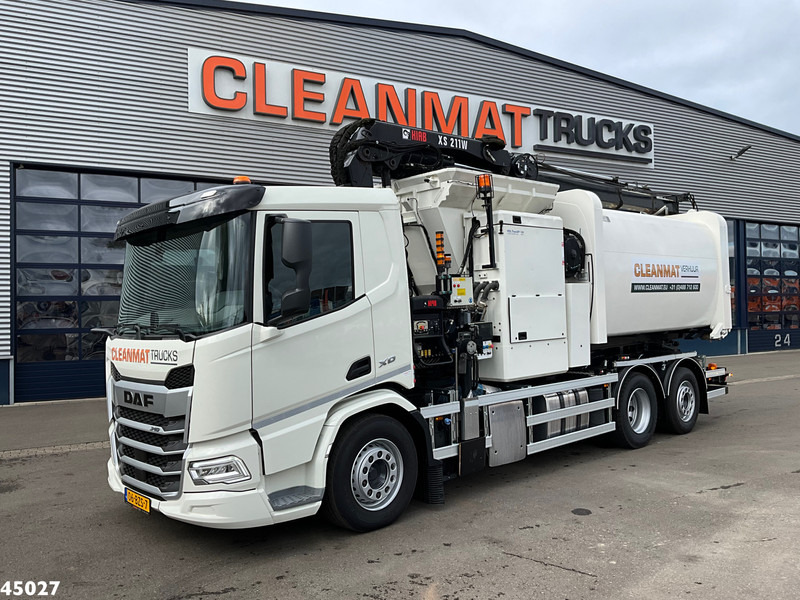 DAF FAN XD 340 Hiab 21 Tonmeter laadkraan - Kamion mbeturinash: foto 2 DAF FAN XD 340 Hiab 21 Tonmeter laadkraan - Kamion mbeturinash: foto 2