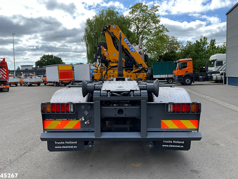 Kamion vetëngarkues, Kamion me vinç DAF FAS 85 CF 410 Effer 16 Tonmeter laadkraan: foto 6