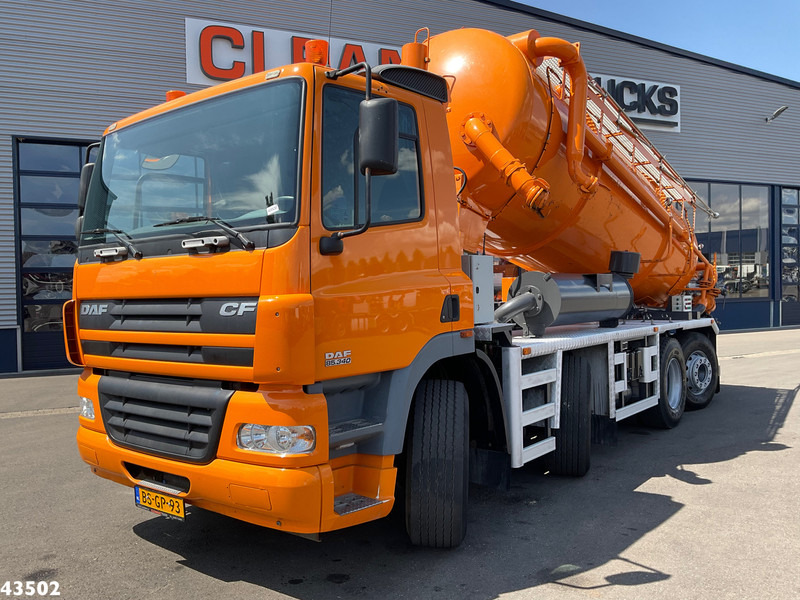 DAF FAX 85 CF 340 Droge stoffen blaas installatie Just 21.613 km! - Kamion me vakuum: foto 1 DAF FAX 85 CF 340 Droge stoffen blaas installatie Just 21.613 km! - Kamion me vakuum: foto 1