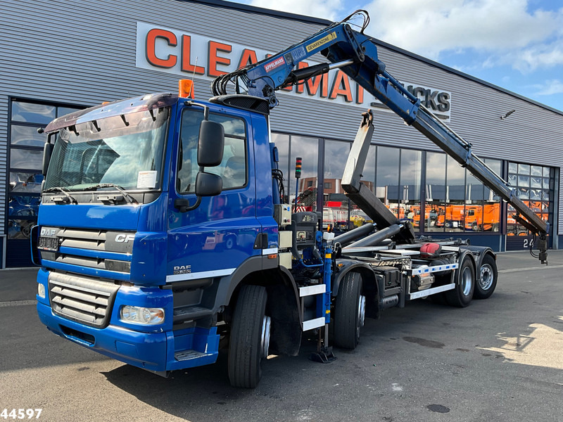DAF FAX 85 CF 360 8x2 Euro 5 Hiab 16 Tonmeter laadkraan - Kamion vetëngarkues, Kamion me vinç: foto 1 DAF FAX 85 CF 360 8x2 Euro 5 Hiab 16 Tonmeter laadkraan - Kamion vetëngarkues, Kamion me vinç: foto 1