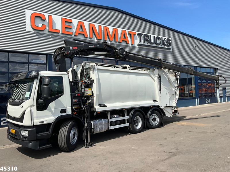 Ginaf C 3128 NF Euro 6 Hiab 21 Tonmeter laadkraan Just 109.083 Km! - Kamion mbeturinash: foto 1 Ginaf C 3128 NF Euro 6 Hiab 21 Tonmeter laadkraan Just 109.083 Km! - Kamion mbeturinash: foto 1