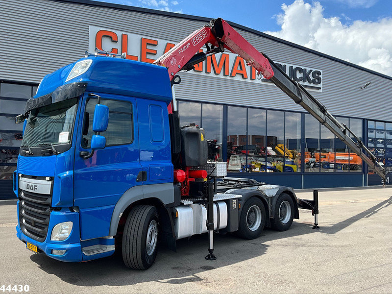 DAF FAT 85.510 6x4 Euro 6 Retarder Fassi 36 Tonmeter laadkraan - Gjysmë-kamion: foto 1 DAF FAT 85.510 6x4 Euro 6 Retarder Fassi 36 Tonmeter laadkraan - Gjysmë-kamion: foto 1