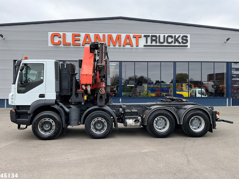 Iveco Stralis AD410T44 8x4 Palfinger 44 Tonmeter laadkraan + Fly-Jib Just 222.398 km! - Gjysmë-kamion: foto 3 Iveco Stralis AD410T44 8x4 Palfinger 44 Tonmeter laadkraan + Fly-Jib Just 222.398 km! - Gjysmë-kamion: foto 3