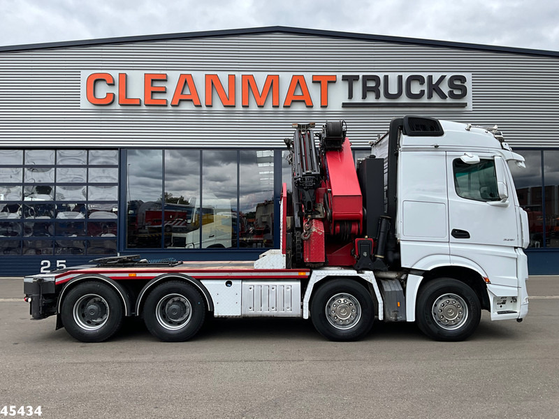Mercedes-Benz Arocs 3251 8x4 Euro 6 Retarder HMF 85 Tonmeter laadkraan Fly-Jib - Gjysmë-kamion: foto 3 Mercedes-Benz Arocs 3251 8x4 Euro 6 Retarder HMF 85 Tonmeter laadkraan Fly-Jib - Gjysmë-kamion: foto 3