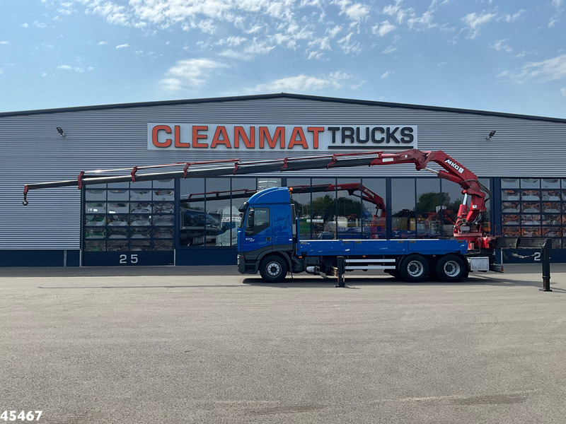 Iveco Stralis 500 6x4 MKG 54 Tonmeter laadkraan - Kamion me vinç: foto 1 Iveco Stralis 500 6x4 MKG 54 Tonmeter laadkraan - Kamion me vinç: foto 1