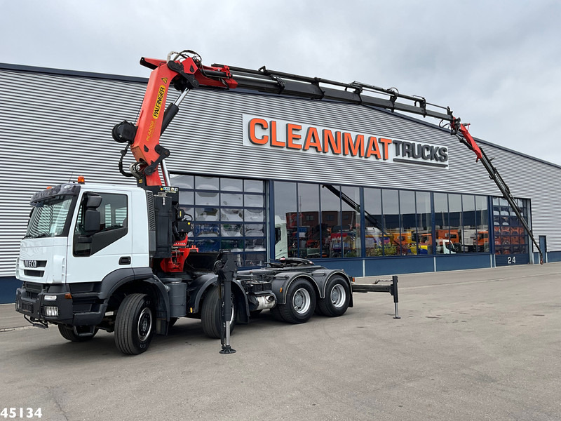Iveco Stralis AD410T44 8x4 Palfinger 44 Tonmeter laadkraan + Fly-Jib Just 222.398 km! - Kamion me vinç: foto 3 Iveco Stralis AD410T44 8x4 Palfinger 44 Tonmeter laadkraan + Fly-Jib Just 222.398 km! - Kamion me vinç: foto 3