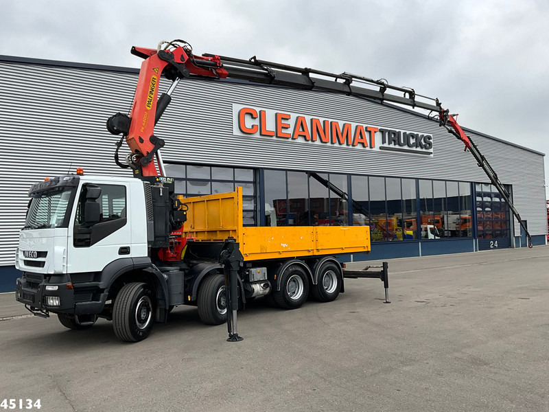 Iveco Stralis AD410T44 8x4 Palfinger 44 Tonmeter laadkraan + Fly-Jib Just 222.398 km! - Kamion me vinç: foto 1 Iveco Stralis AD410T44 8x4 Palfinger 44 Tonmeter laadkraan + Fly-Jib Just 222.398 km! - Kamion me vinç: foto 1