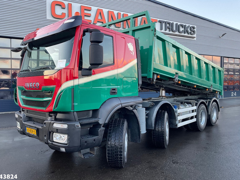 Iveco Trakker AT340T50 8x4 Euro 6 Kipper 16m³ - Kamion vetëshkarkues: foto 1 Iveco Trakker AT340T50 8x4 Euro 6 Kipper 16m³ - Kamion vetëshkarkues: foto 1