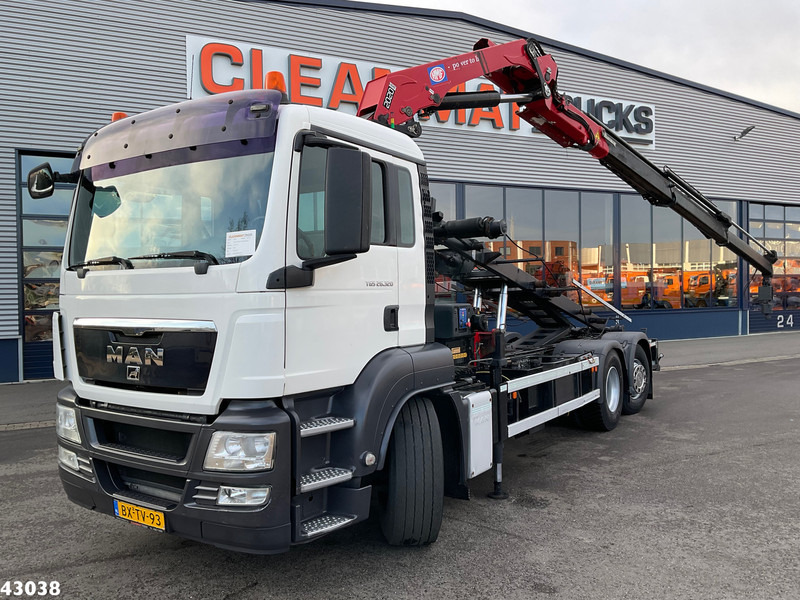 MAN TGS 26.320 HMF 20 Tonmeter laadkraan - Kamion me sistem kabllor, Kamion me vinç: foto 1 MAN TGS 26.320 HMF 20 Tonmeter laadkraan - Kamion me sistem kabllor, Kamion me vinç: foto 1
