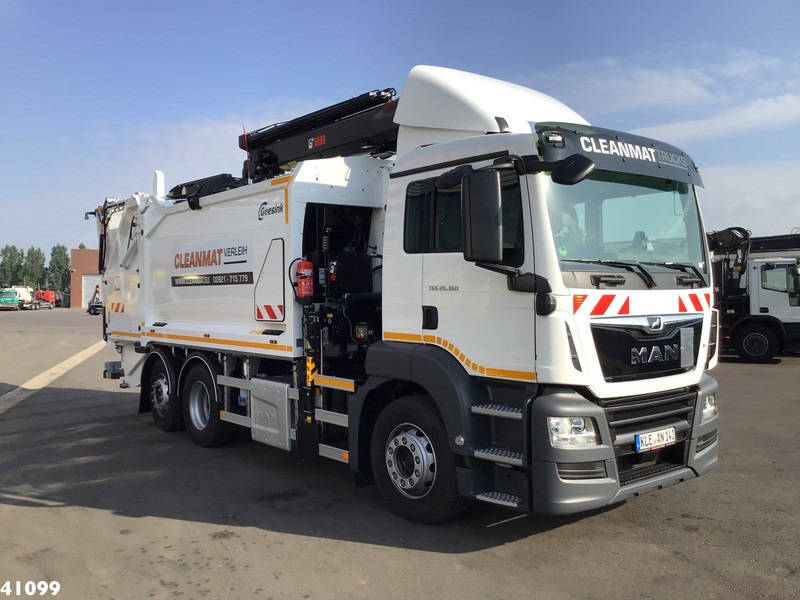 MAN TGS 26.360 Hiab 23 ton/meter laadkraan - Kamion mbeturinash: foto 5 MAN TGS 26.360 Hiab 23 ton/meter laadkraan - Kamion mbeturinash: foto 5